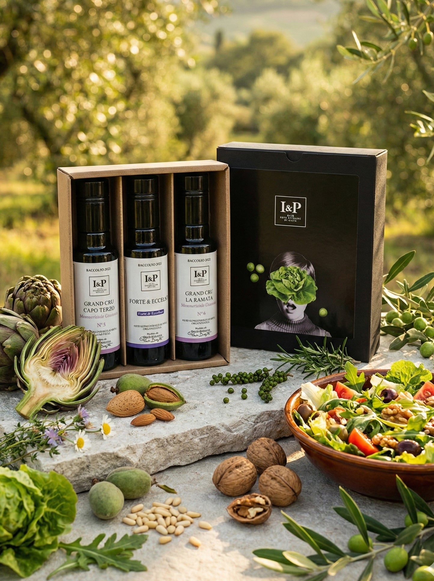 Cofanetto Degustazione "Alchimie per le Verdure" (3 x 100ml) - Idea Regalo Gourmet